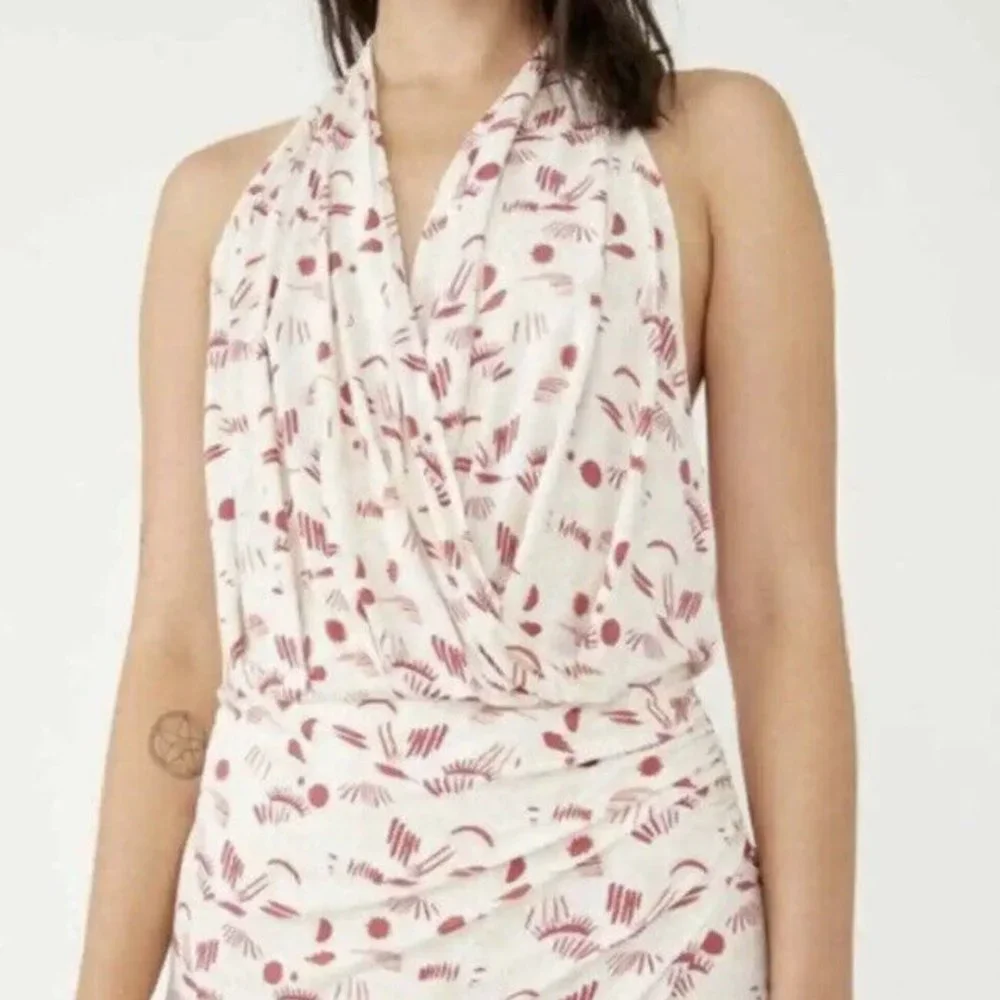Free People Daria Open Back Front Slit Maxi Dress Size Small New E11